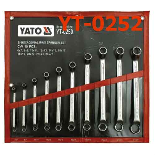12 PCS Bộ cờ lê điếu 6-32mm YATO YT-0252