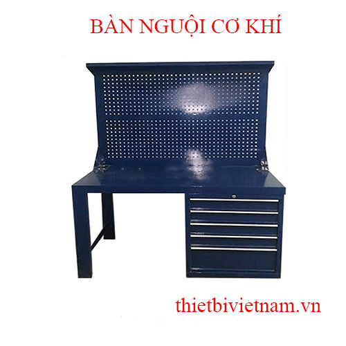 Bàn Nguội Sửa Chữa Tháo Tác Cơ Khí Có Giá Treo Đồ Nghề 