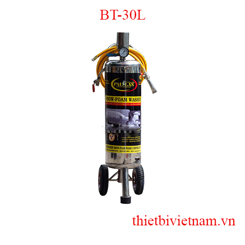 Bình Rửa Xe Bọt Tuyết Pallas BT-30L 30 Lít, Dây Phun 6 Mét, Φ 10