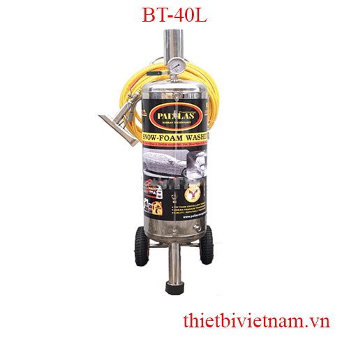 Bình Rửa Xe Bọt Tuyết Pallas BT-40L 40 Lít, Dây Phun 7 Mét, Φ 10