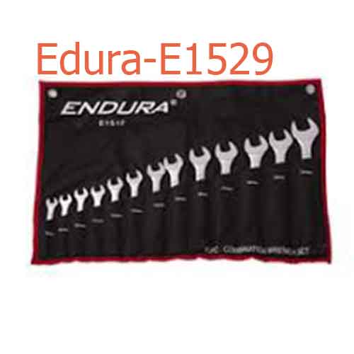 Bộ chìa khóa vòng miệng xi bóng 14 món 8,9,10,11,12,13,14,15,16,17,18,19, 22,24mm Edura-E1529
