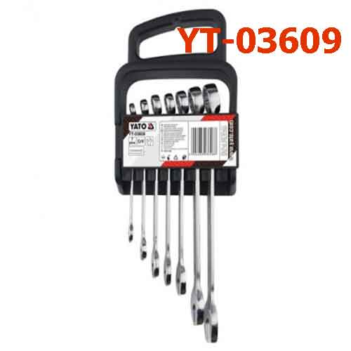 Bộ cờ lê vòng miệng 7 chi tiết YATO YT-03609