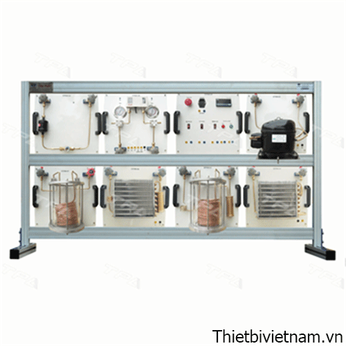 Bộ đào tạo nguyên lý làm lạnh( thiết bị trao đổi nhiệt) - TPAD.L0201