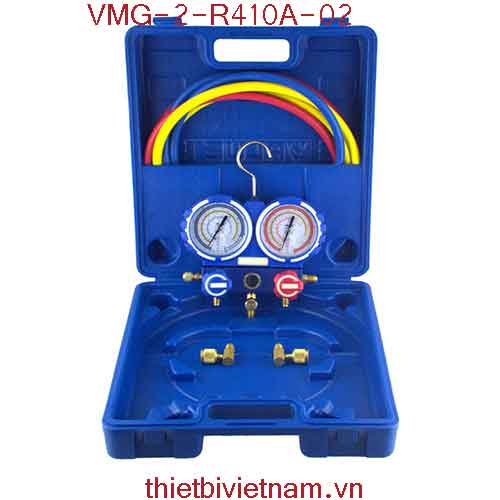 Bộ đồng hồ nạp gas lạnh Value VMG-2-R410A-02