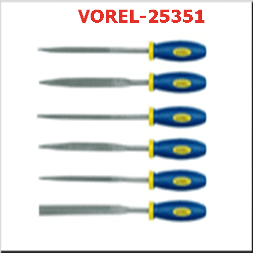 Bộ giũa kim 6 chi tiết 140mm VOREL-25351