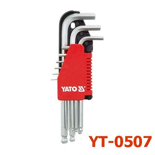 Bộ Lục giác đầu bi  Yato 9 cái YT-0507