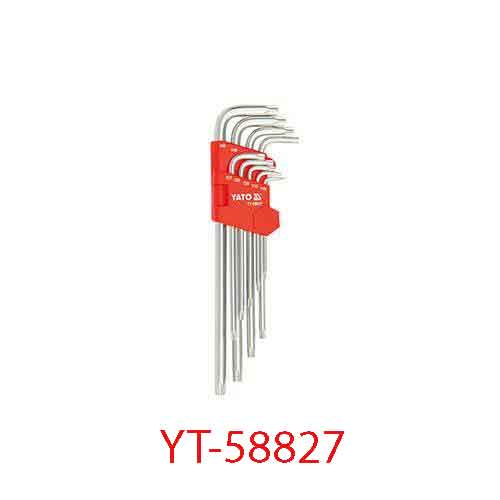 Bộ Lục giác đầu sao 9 chi tiết YATO YT-58827