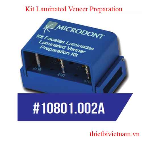 BỘ MŨI KHOAN DÙNG CHO MẶT SỨ (KIT LAMINATED VENEER PREPARATION)