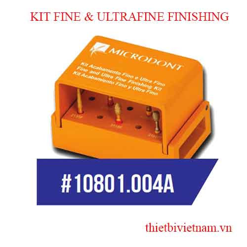 BỘ MŨI KHOAN SIÊU MỊN HOÀN TẤT (KIT FINE & ULTRAFINE FINISHING)