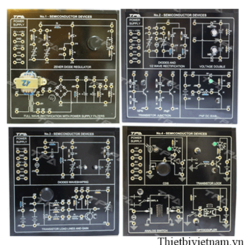 ​Bộ thí nghiệm linh kiện bán dẫn - TPAD.Q061X