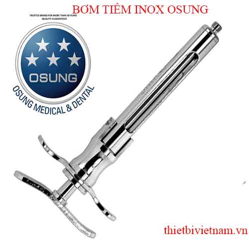 BƠM TIÊM INOX OSUNG (ANESTHESIA SYRINGE)