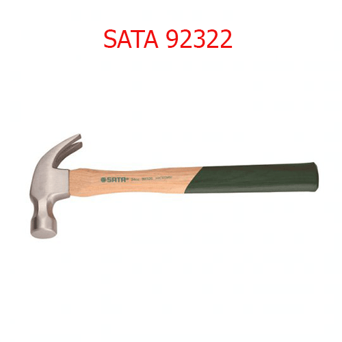 Búa nhổ đinh cán gỗ 13oz SATA 92322