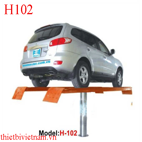 Cầu nâng rửa xe 1 trụ rửa xe ô tô H102