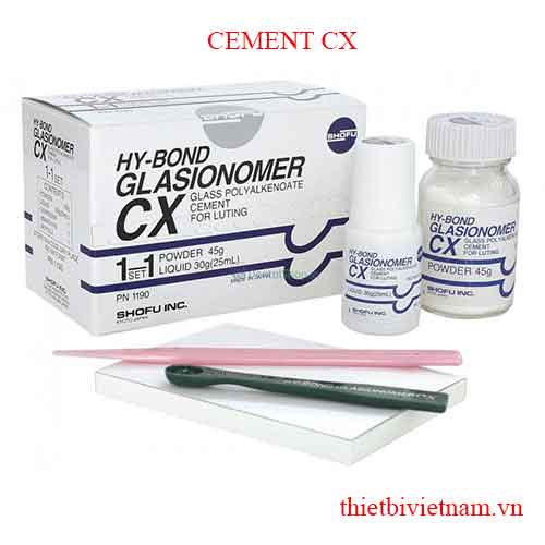 CEMENT CX - XI MĂNG GẮN CẦU CHỤP, MÃO