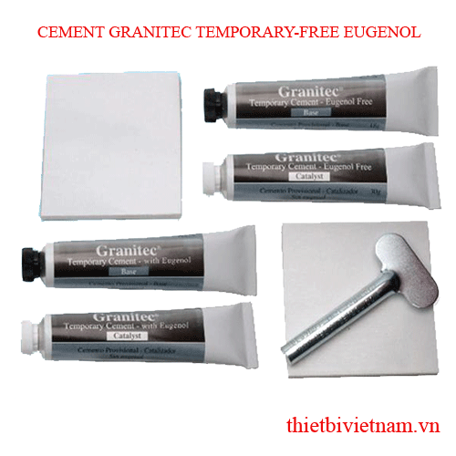 CEMENT GRANITEC TEMPORARY-FREE EUGENOL - XI MĂNG GĂN TẠM