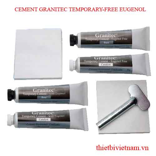 CEMENT GRANITEC TEMPORARY-FREE EUGENOL - XI MĂNG GĂN TẠM