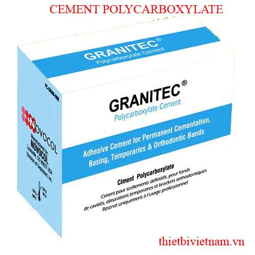 CEMENT POLYCARBOXYLATE - XI MĂNG GẮN PHỤC HÌNH TRÊN RĂNG SỐNG