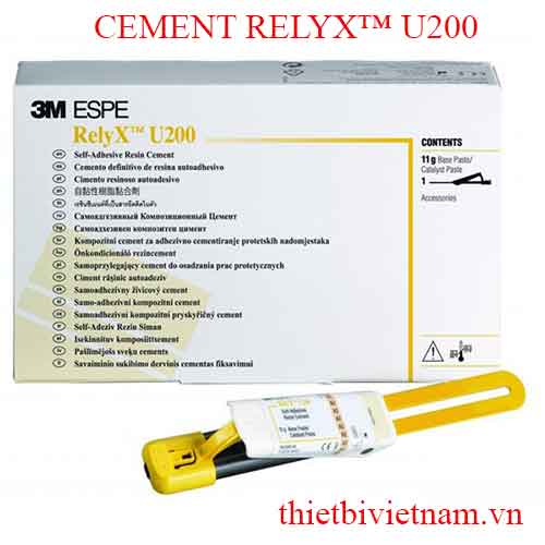 CEMENT RELYX™ U200 - XI MĂNG LƯỠNG TRÙNG HỢP