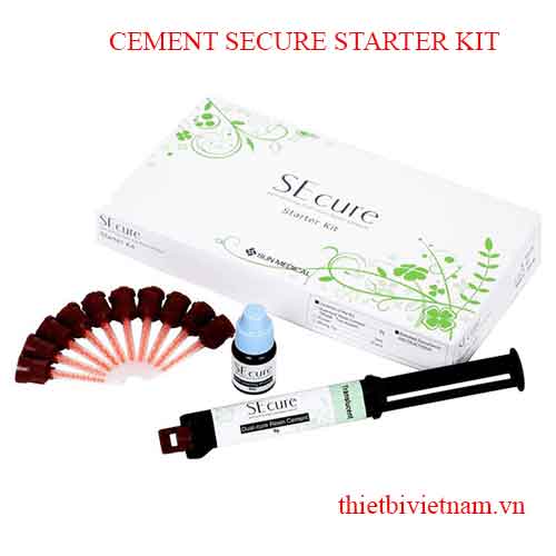 CEMENT SECURE STARTER KIT - XI MĂNG GẮN THẨM MỸ