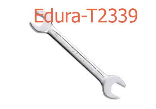  Chìa khóa 2 đầu miệng xi bóng 21x23mm Edura-T2339