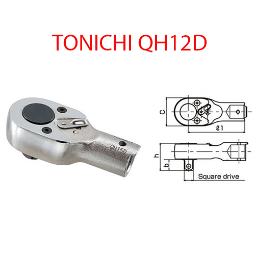 CỜ LÊ ĐẦU RATCHET TOHNICHI QH12D