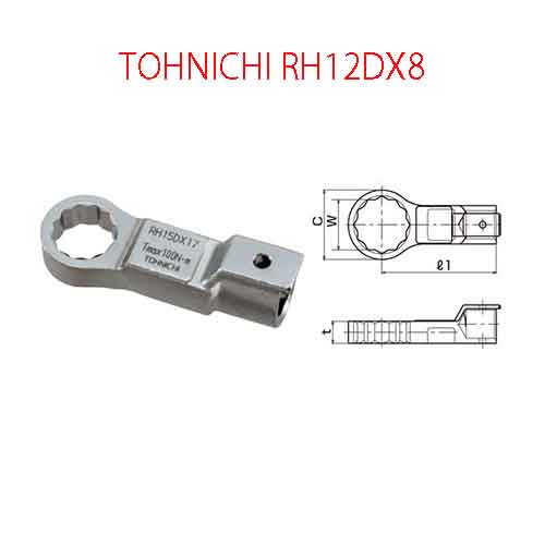CỜ LÊ ĐẦU VÒNG TOHNICHI RH12DX8