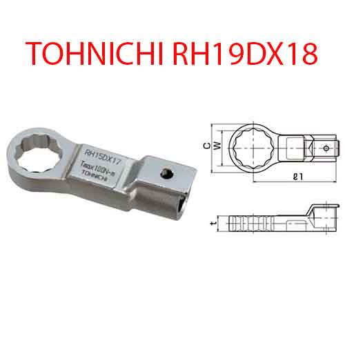 CỜ LÊ ĐẦU VÒNG TOHNICHI RH19DX18