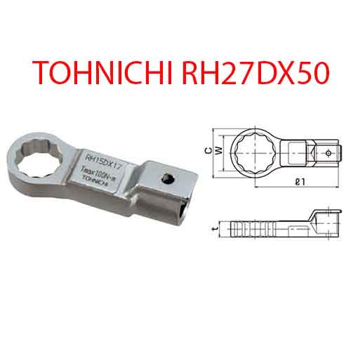 CỜ LÊ ĐẦU VÒNG TOHNICHI RH27DX50