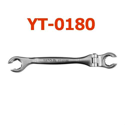 Cờ lê hai dầu miệng loe tự lắc  8mm YATO YT-0180