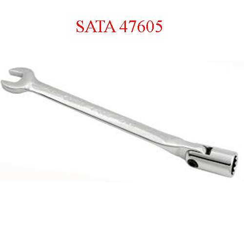 Cờ lê một đầu tuýp lắt léo 17mm SATA 47605