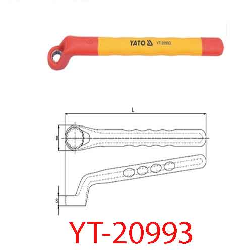 Cờ lê vòng cách điện 19mm YATO YT-20993