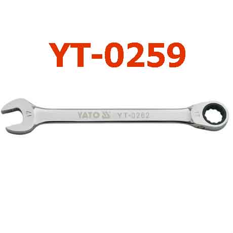 Cờ lê vòng miệng chống trượt tự động (mờ)14mm YATO YT-0259
