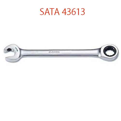Cờ lê vòng miệng tự động 17mm SATA 43613