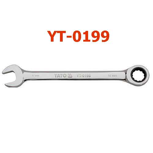 Cờ lê vòng miệng tự động (bóng) hệ mét 18mm YATO YT-0199