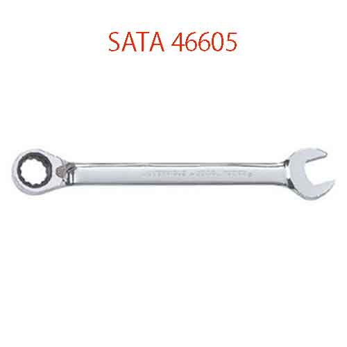 Cờ lê vòng miệng tự động đảo chiều 12mm SATA 46605