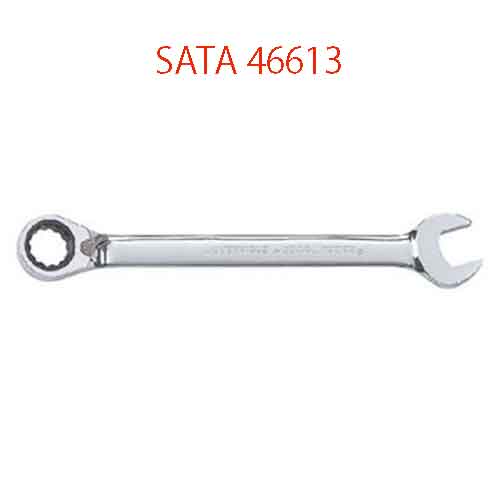 Cờ lê vòng miệng tự động đảo chiều 21mm SATA 46613