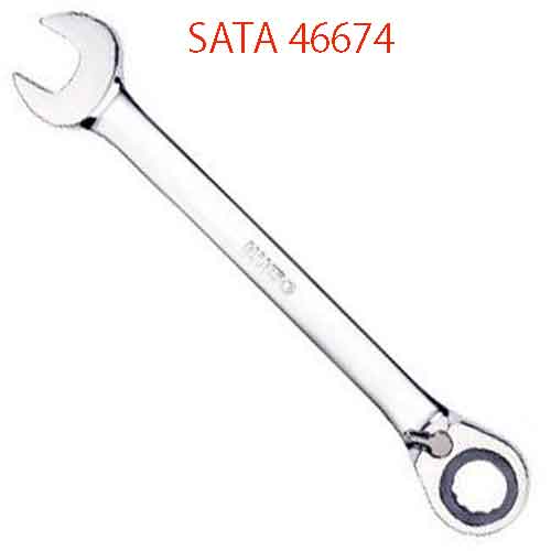 Cờ lê vòng miệng tự động đảo chiều 7/16