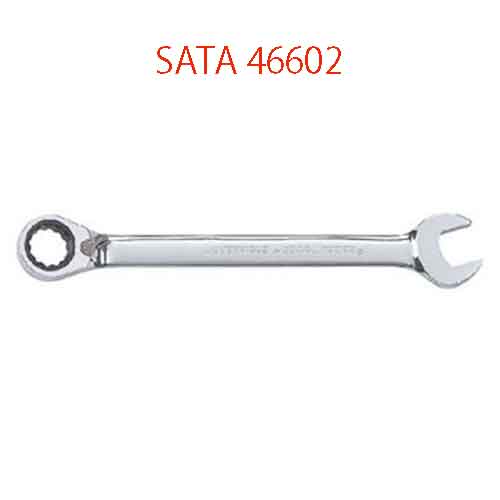 Cờ lê vòng miệng tự động đảo chiều (hệ mét) 9mm SATA 46602