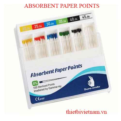 CÔN GIẤY SURE-ENDO - ABSORBENT PAPER POINTS