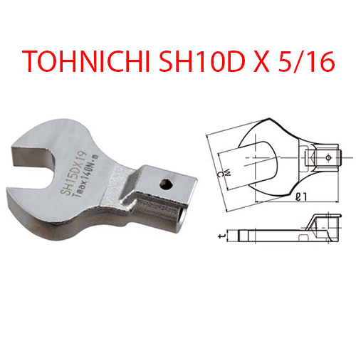 Đầu mở cờ lê TOHNICHI SH10D X 5/16