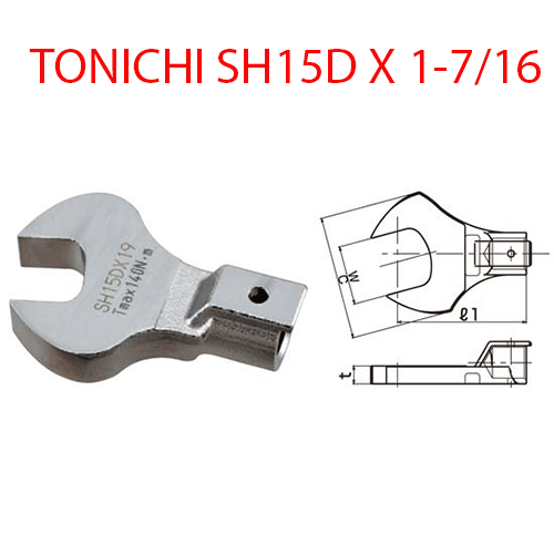 Đầu mở cờ lê TOHNICHI SH15D X 1-7/16