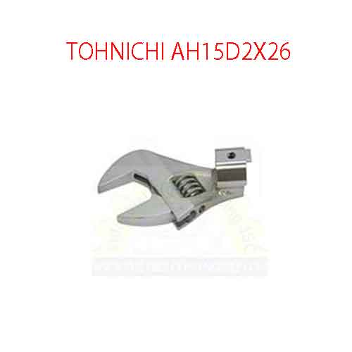 Đầu mỏ lết lực TOHNICHI AH15D2X26