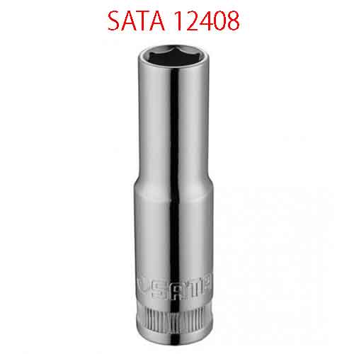 Đầu tuýp dài 3/8 inch  cỡ 15mm SATA 12408
