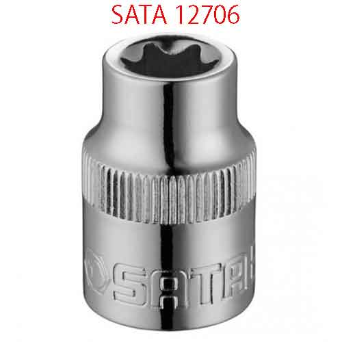 Đầu tuýp hình sao 3/8 inch cỡ e10 SATA 12706