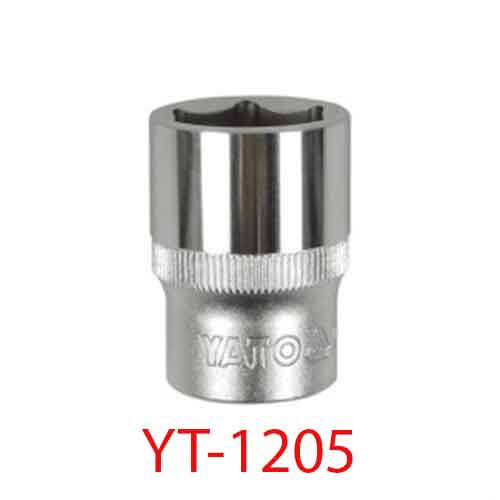 Đầu tuýp Lục giác loại ngắn 12mm 1/2
