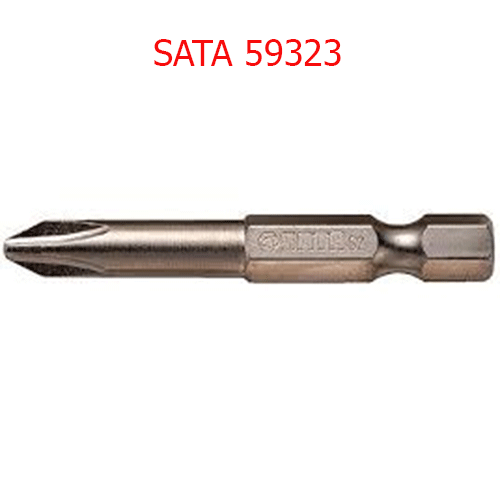 Đầu vít pake 1/4 inch cỡ #2 x 50mm - 5cái/gói SATA 59323