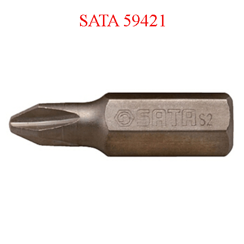 Đầu vít pake 5/6 inch cỡ #1 x 30mm - 5cái/gói SATA 59421