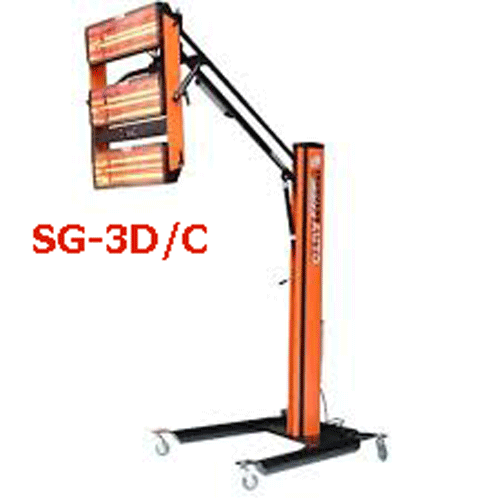 ĐÈN SẤY SƠN HỒNG NGOẠI 3 BÓNG CÓ CẢM BIẾN SG-3D/C