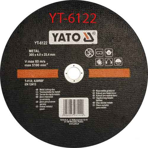 Đĩa mài kim loại 305X4.0X25.4mm YATO YT-6122