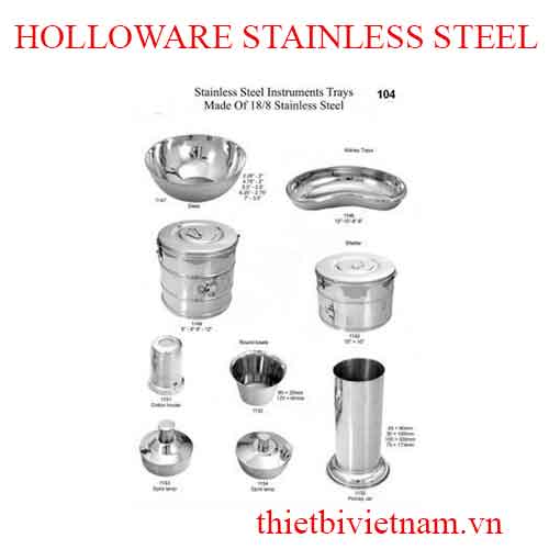 ĐỒ INOX (HOLLOWARE STAINLESS STEEL)